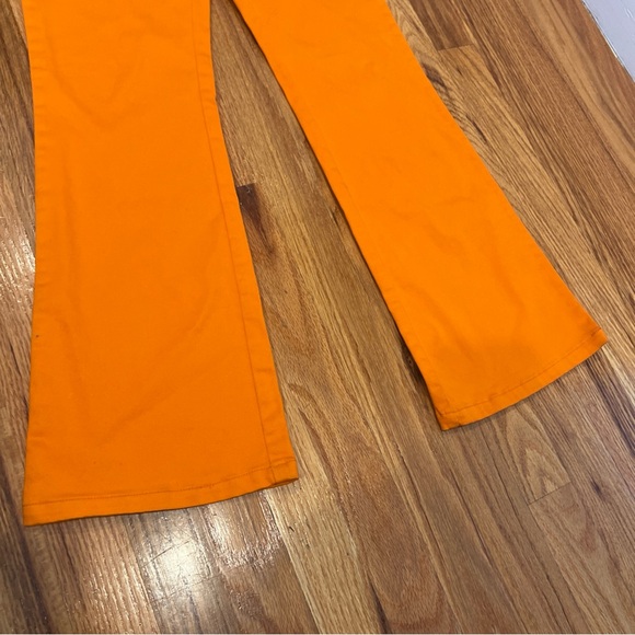 Paco Girls Orange Vintage Pants Size 12 - Picture 4 of 10